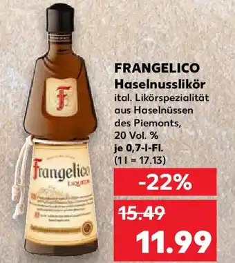 Kaufland FRANGELICO Haselnusslikör Angebot