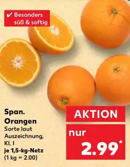 Kaufland Span. Orangen Angebot