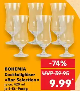 Kaufland BOHEMIA Cocktailgläser Bar Selection Angebot