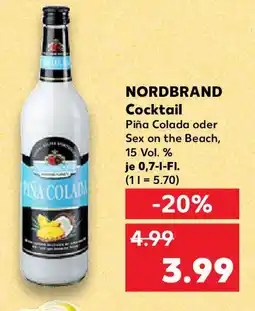 Kaufland NORDBRAND Cocktail Angebot