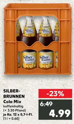 Kaufland SILBER- BRUNNEN Cola Mix Angebot