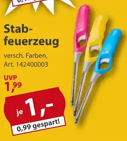 Sonderpreis Baumarkt Stabfeuerzeug Angebot