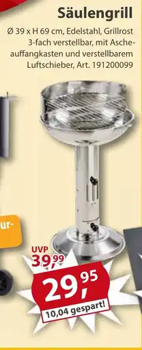 Sonderpreis Baumarkt Säulengrill Angebot
