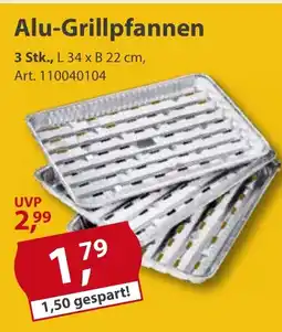 Sonderpreis Baumarkt Alu-Grillpfannen Angebot