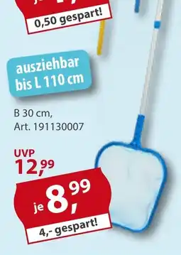 Sonderpreis Baumarkt versch. Kescher mit Teleskopstiel Angebot