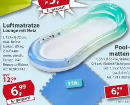 Sonderpreis Baumarkt Luftmatratze Lounge mit Netz Angebot