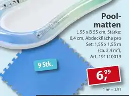 Sonderpreis Baumarkt Poolmatten Angebot