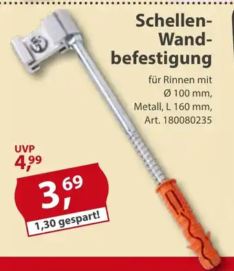 Sonderpreis Baumarkt Schellen- Wandbefestigung Angebot