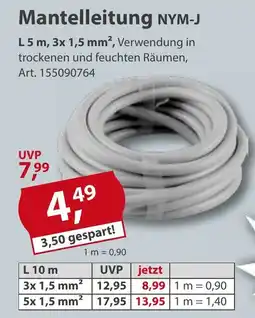 Sonderpreis Baumarkt Mantelleitung NYM-J Angebot