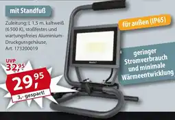 Sonderpreis Baumarkt UNITEC versch. LED-Flutlichtstrahler mit Standfuß Angebot