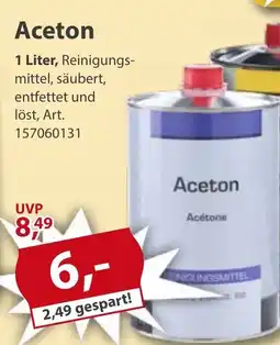 Sonderpreis Baumarkt Aceton Angebot