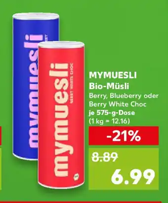 Kaufland MYMUESLI Bio-Müsli Angebot