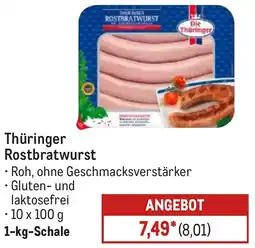 METRO Die Thüringer Thüringer Rostbratwurst Angebot