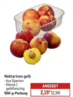 METRO Nektarinen gelb Angebot