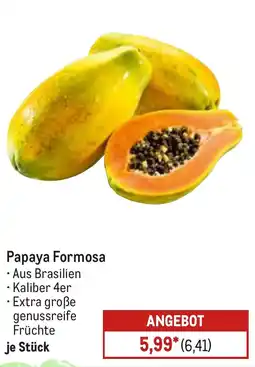 METRO Papaya Formosa Angebot