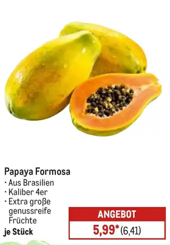 METRO Papaya Formosa Angebot