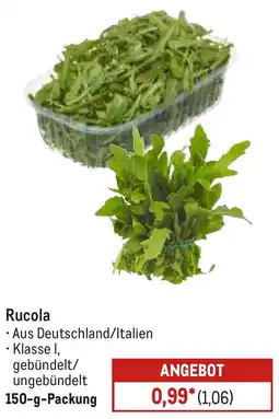 METRO Rucola Angebot