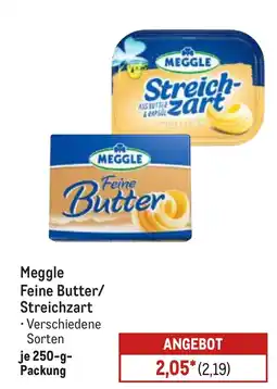 METRO Meggle Feine Butter/ Streichzart Angebot