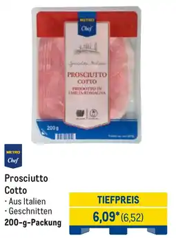 METRO METRO Chef Prosciutto Cotto Angebot