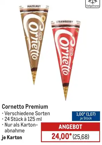 METRO Cornetto Premium Angebot