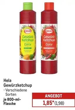 METRO Hela Gewürzketchup Angebot