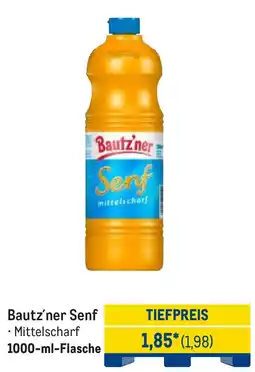 METRO Bautz'ner Senf Angebot