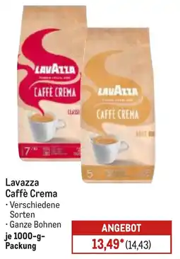METRO Lavazza Caffè Crema Angebot