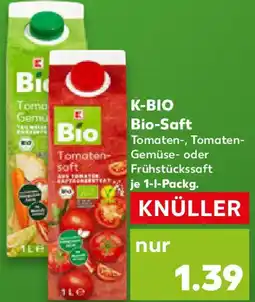 Kaufland K-BIO Bio-Saft Angebot
