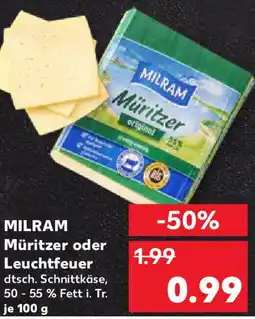 Kaufland MILRAM Müritzer Müritzer oder Leuchtfeuer Angebot