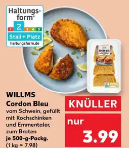 Kaufland WILLMS Cordon Bleu Angebot