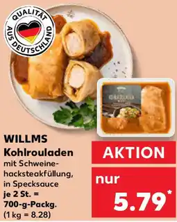 Kaufland WILLMS Kohlrouladen Angebot