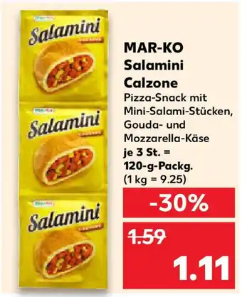 Kaufland MAR-KO Salamini Calzone Angebot
