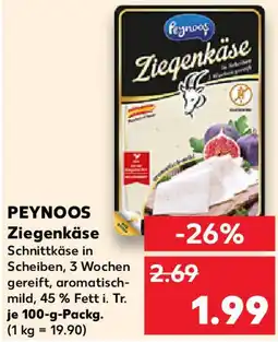 Kaufland PEYNOOS Ziegenkäse Angebot