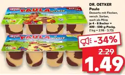 Kaufland DR. OETKER Paula Angebot