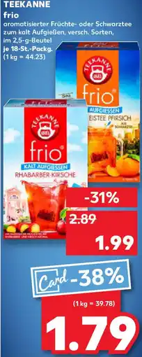 Kaufland TEEKANNE frio Angebot