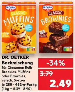 Kaufland DR. OETKER Backmischung Angebot