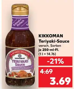 Kaufland KIKKOMAN Teriyaki-Sauce Angebot