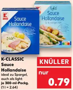Kaufland K-CLASSIC Sauce Hollandaise Angebot