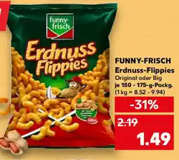 Kaufland FUNNY-FRISCH Erdnuss-Flippies Angebot