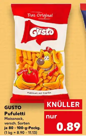 Kaufland GUSTO Pufuletti Angebot