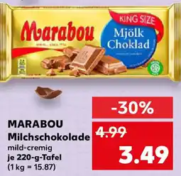 Kaufland MARABOU Milchschokolade Angebot