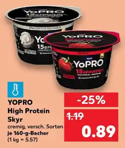 Kaufland YOPRO High Protein Skyr Angebot