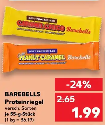 Kaufland BAREBELLS Proteinriegel Angebot