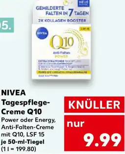 Kaufland NIVEA Tagespflege- Creme Q10 Angebot