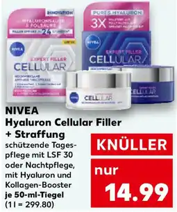 Kaufland NIVEA Hyaluron Cellular Filler + Straffung Angebot