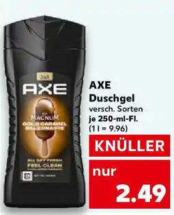 Kaufland AXE Duschgel Angebot