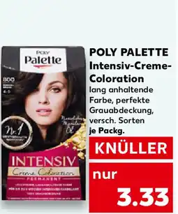 Kaufland POLY PALETTE Intensiv-Creme- Coloration Angebot