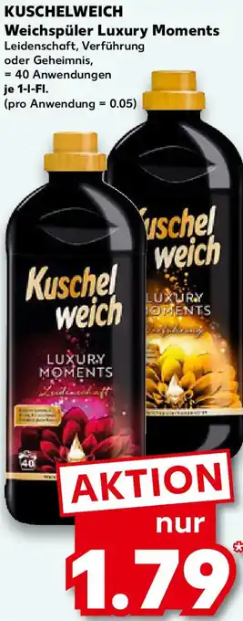 Kaufland KUSCHELWEICH Weichspüler Luxury Moments Angebot