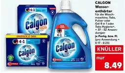 Kaufland CALGON Wasser- enthärter Angebot