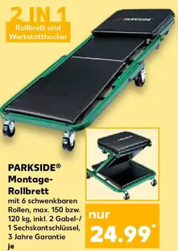 Kaufland PARKSIDE Montage- Rollbrett Angebot
